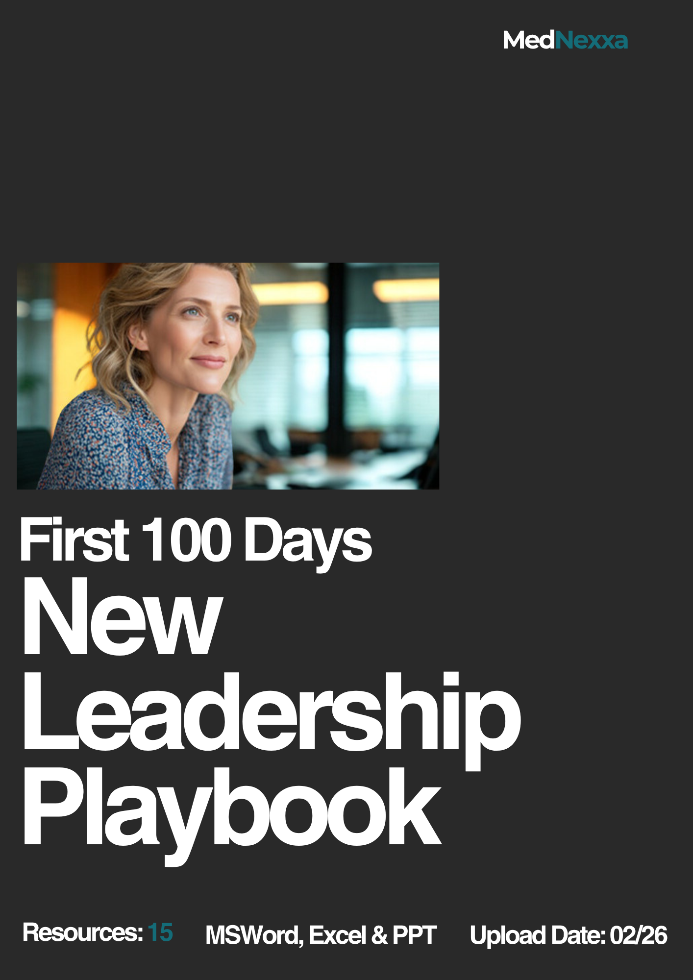 First 100 Days New Leadership Playbook