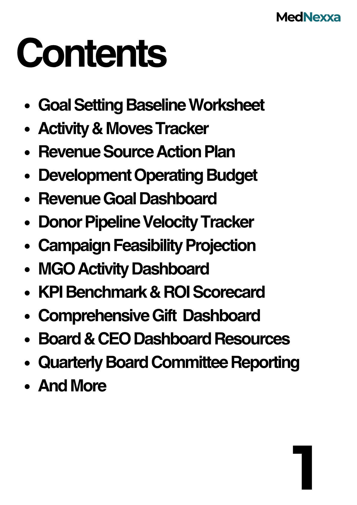 KPIs, Dashboards & Performance Metrics