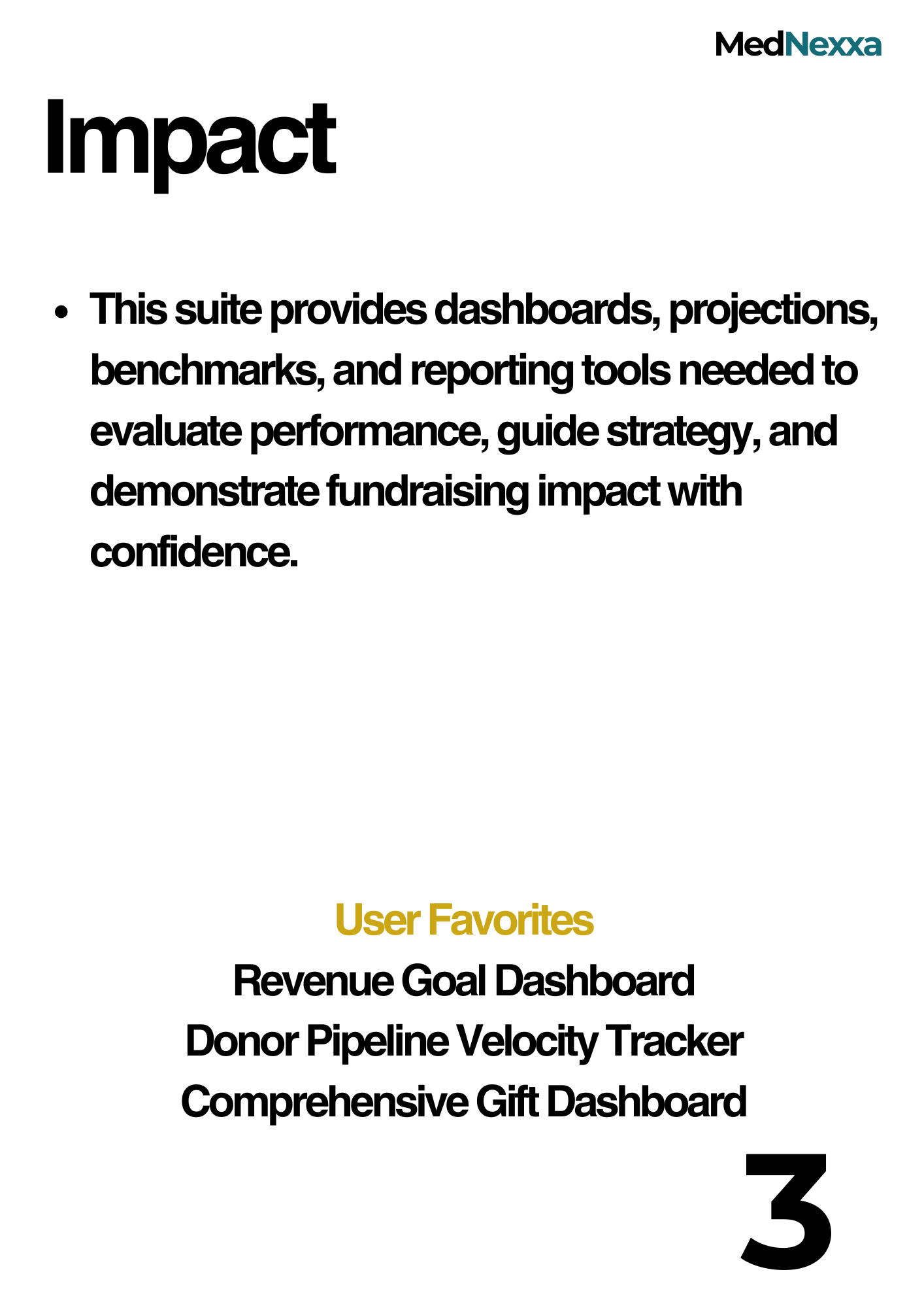 KPIs, Dashboards & Performance Metrics