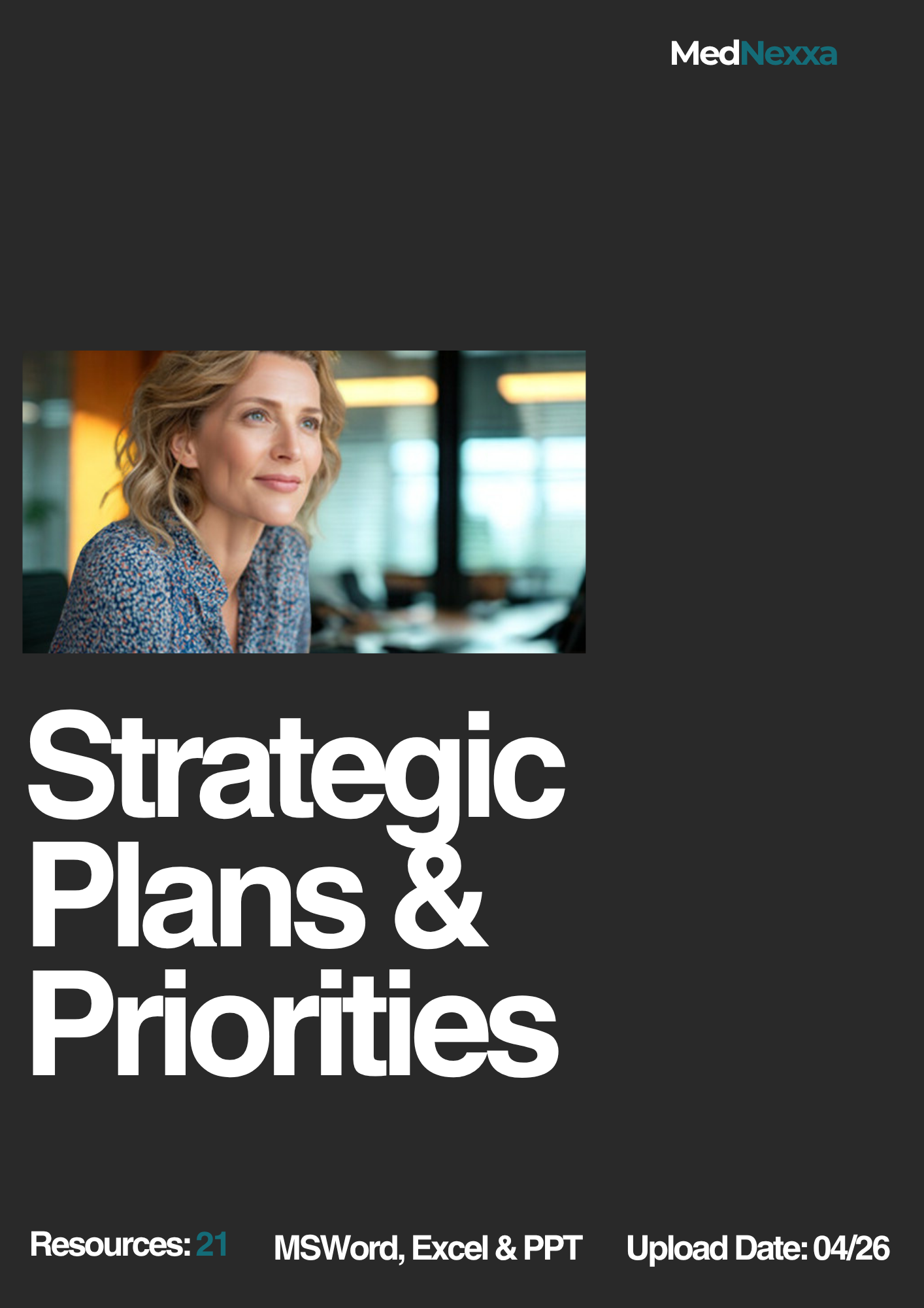 Strategic Plans & Priorities