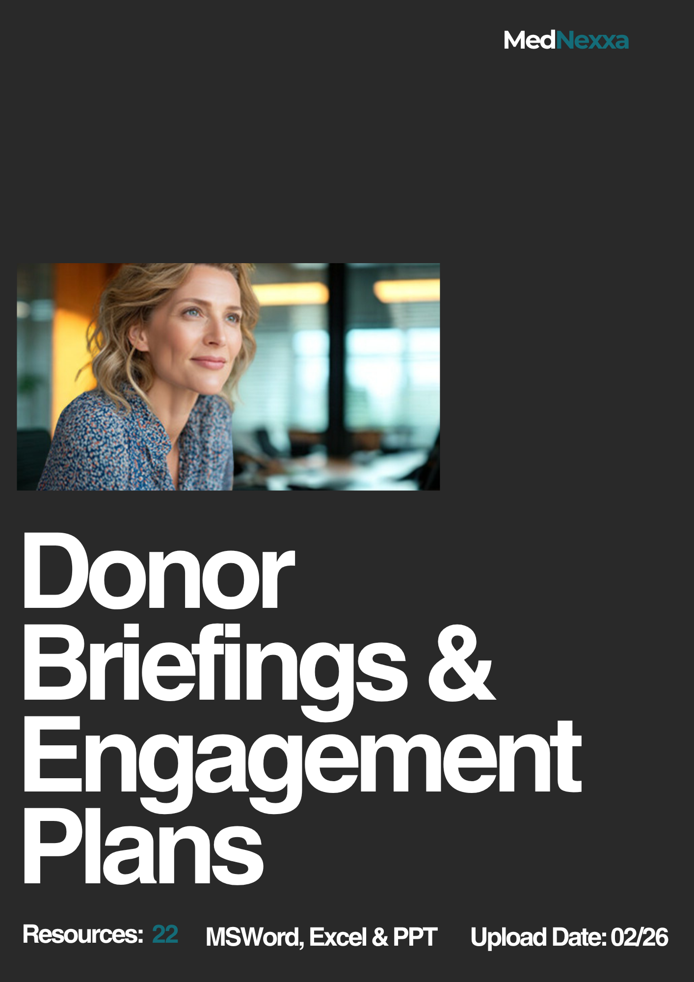 Donor Briefings & Engagement Plans